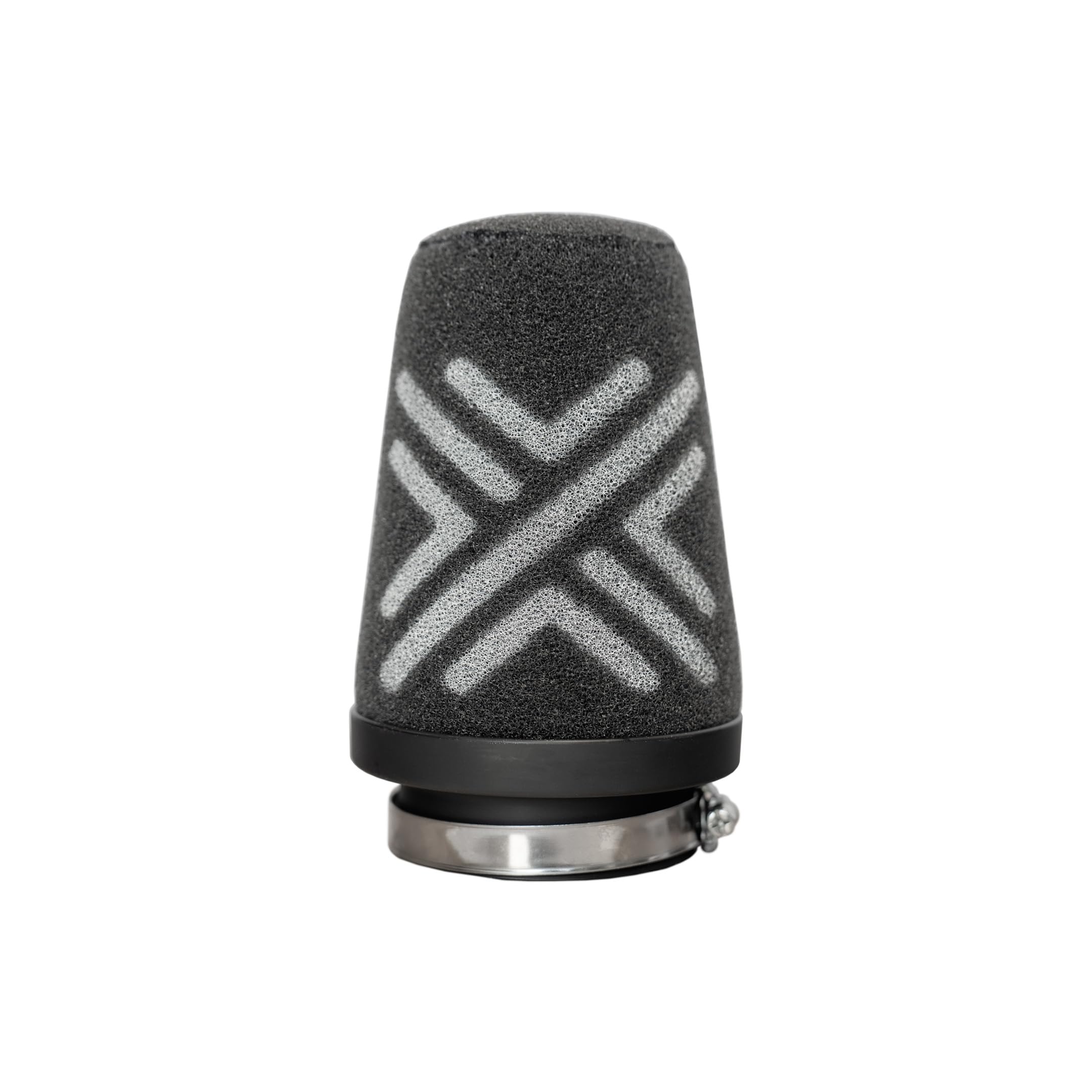 Pipercross Filtro Aire Universal PK002F | Mejora flujo de aire y eficiencia motor, Espuma lavable, Para admisiones 65mm, Fácil instalación