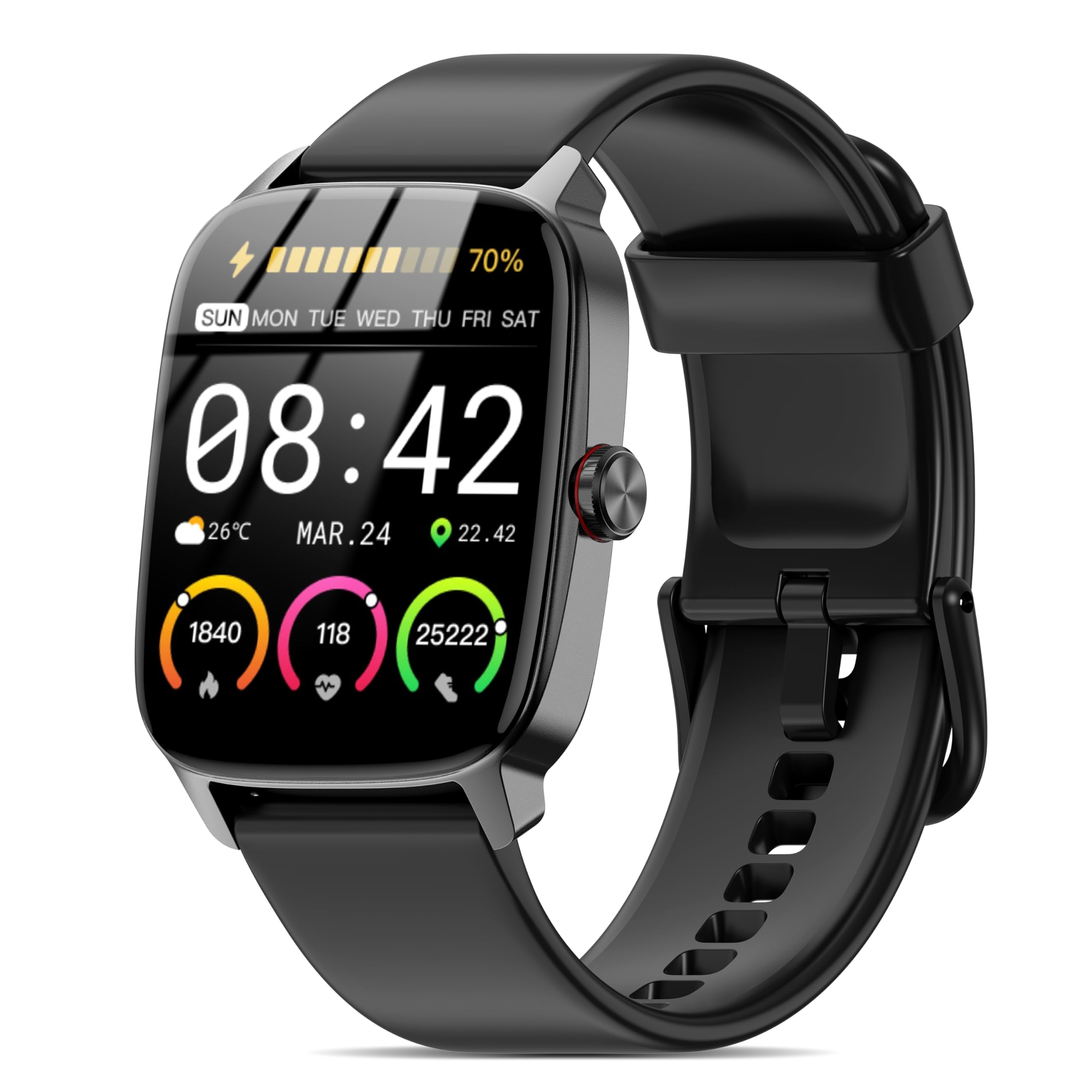 スマートウォッチ Bluetooth5.3通話機能 iPhone対応/アンドロイ Amazon | スマートウォッチ iPhone対応 アンドロイド対応