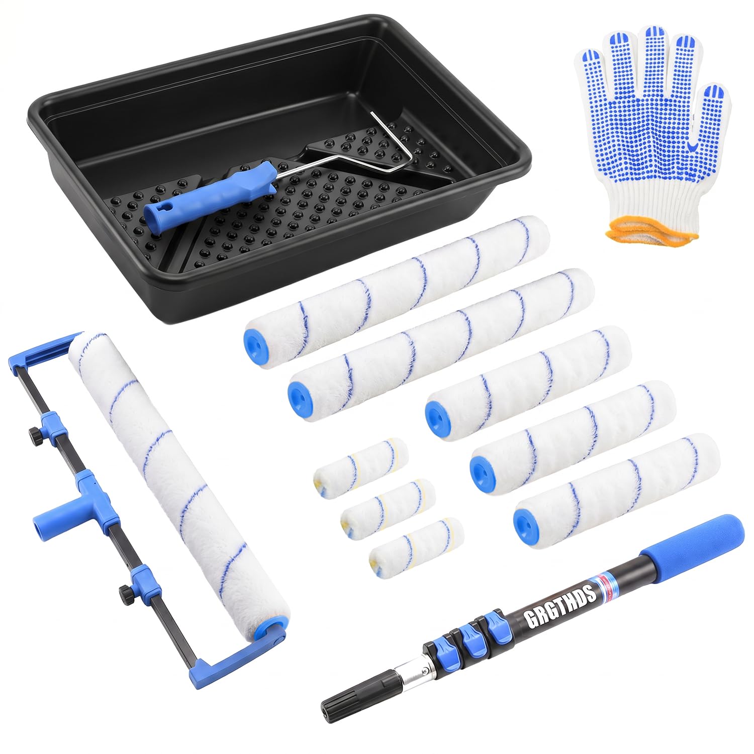 Kit de 7 rodillos de pintura