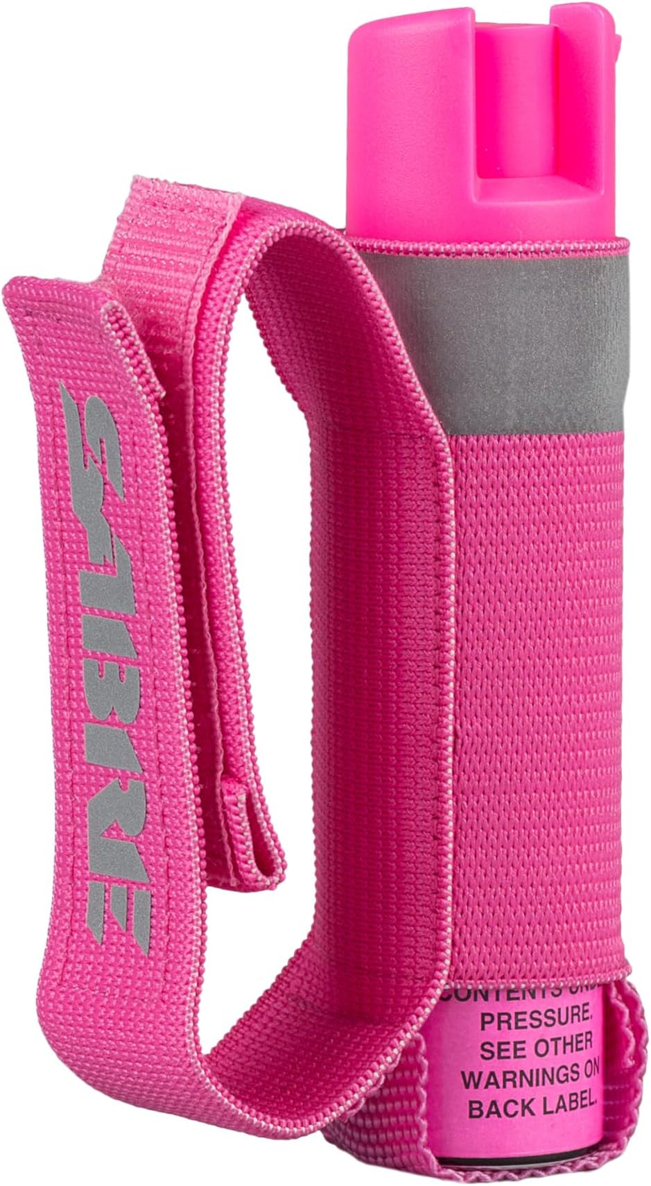 Runner Pepper Gel, Police Strength OC Spray, Adjustable 360° Reflective Hand Strap for Easy Carry & Access, 0.67 fl oz, 4X Longer Spray Time - Up to 13 Seconds, HPLC Tested, Reduced Blowback