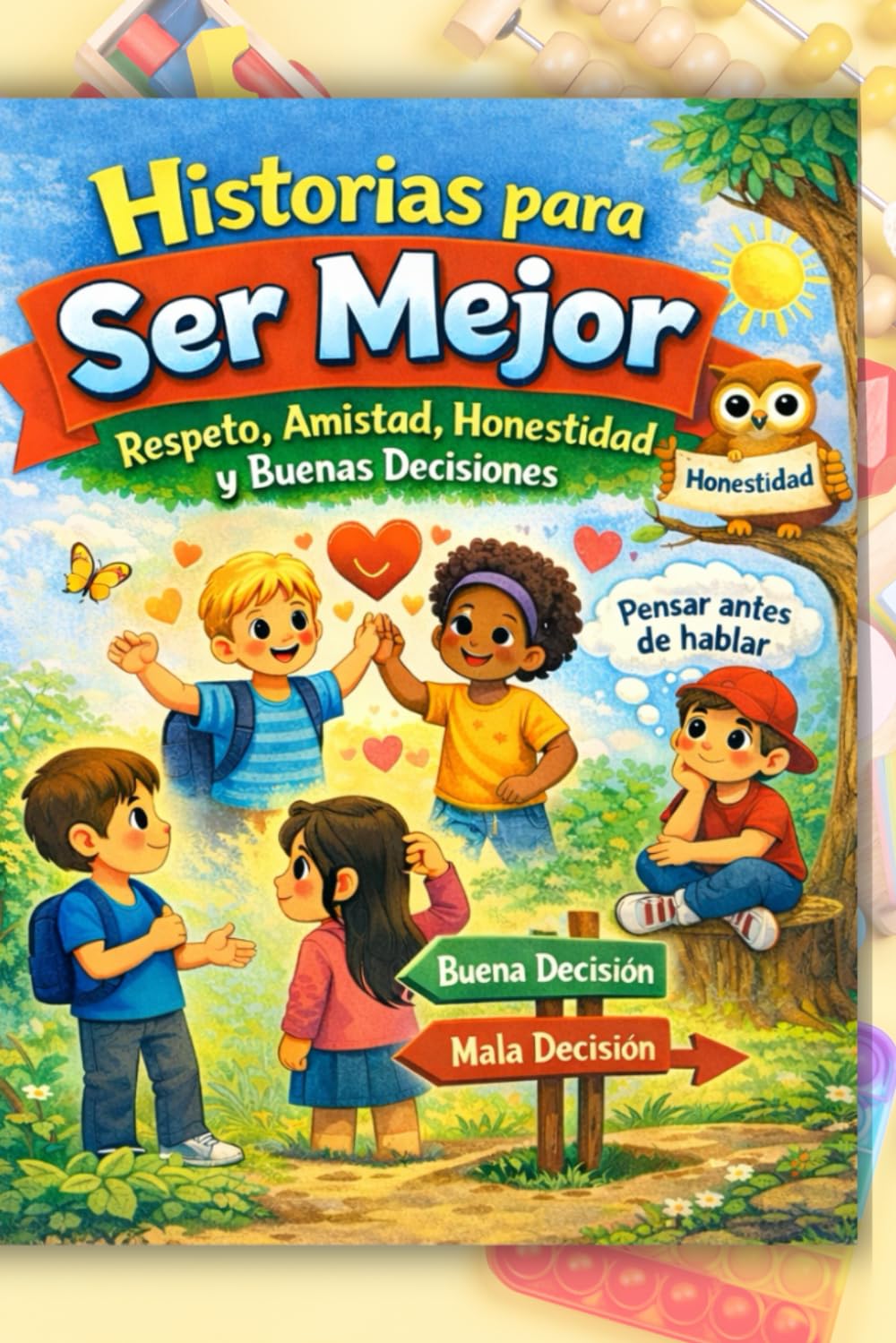 13 Cuentos para Niños que Enseñan a Pensar mejor: Historias sobre respeto, amistad, honestidad, escuchar, pensar antes de hablar, resolver problemas y tomar buenas decisiones