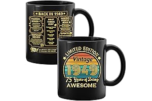 1949 Birthday Gifts for Men: QUIP Coffee Mug