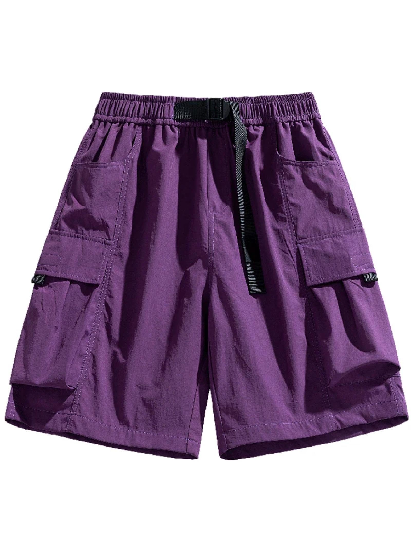 Pantaloncini Uomo Tasche Cargo Activewear All'aperto Corsa Casual Estate Cargo Shorts Uomo Casual Baggy Pantaloni Corti