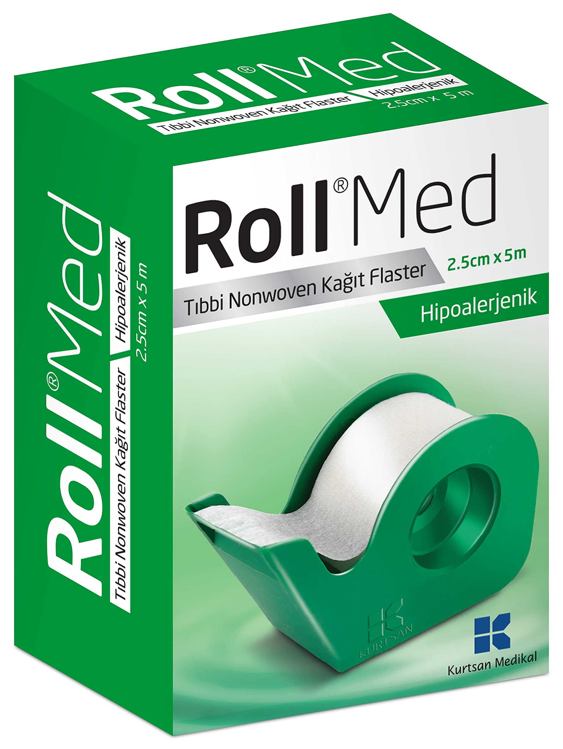 Roll Med Hipoalerjenik 2.5cm x 5m Tıbbi Kağıt Flaster