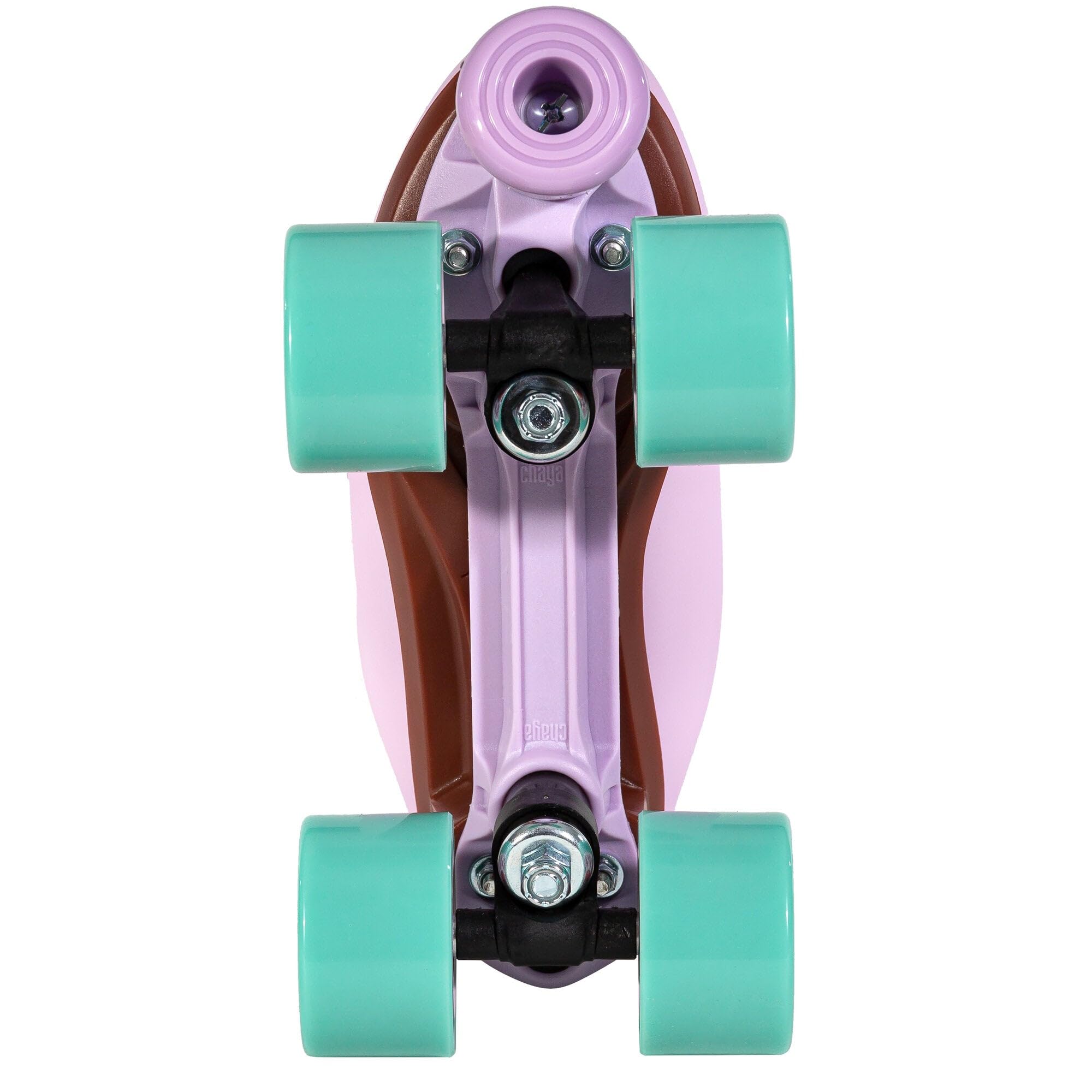 Chaya Melrose Lavender Roller Skates - Stilvolle Rollschuhe im Retro-Style von 36 bis 42 - Komfortable vegane Materialien - Glasfaserverstärkte Kunststoffplatte - 61mm/78A Rollen