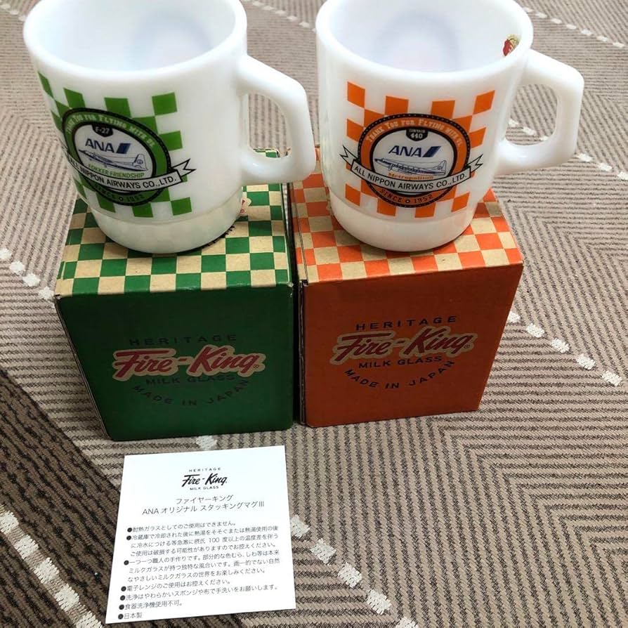 Amazon.co.jp: ファイヤーキング ANAオリジナルスタッキングマグ