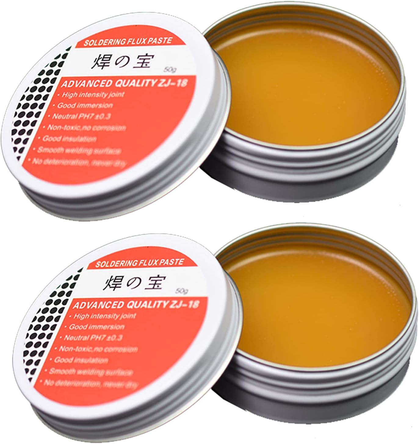 2 pieces 50 g flux paste, solder paste, solder paste, solder paste