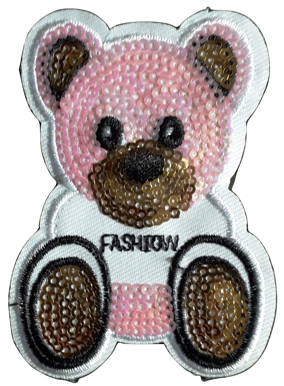 Orsacchiotto Ciniglia animale - Toppe Termoadesive Patch, Misura: 5,5 x 6 cm Catch the Patch - il tuo negozio per i cerotti e i cerotti con il ferro da stiro | essere individuale