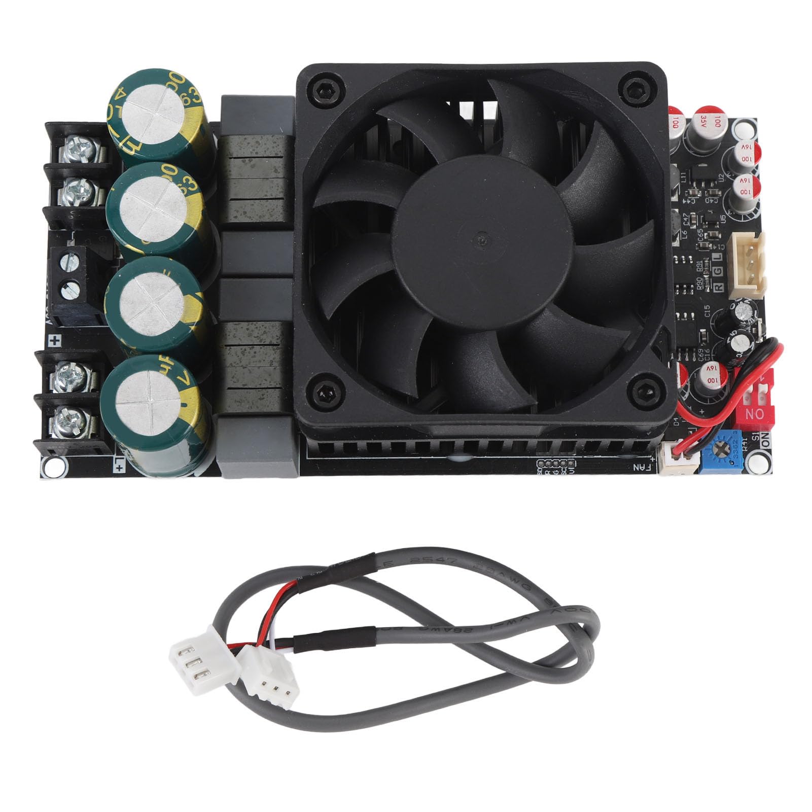 Verstärkerplatine, 600W PBTL Mono 300W x 2 Stereo Breite Spannungskompatibilität Wärmemanagement Anpassbare Verstärkung Integrierte Sicherheit for Auto Heimkino Bühne DJ Veranstaltungen