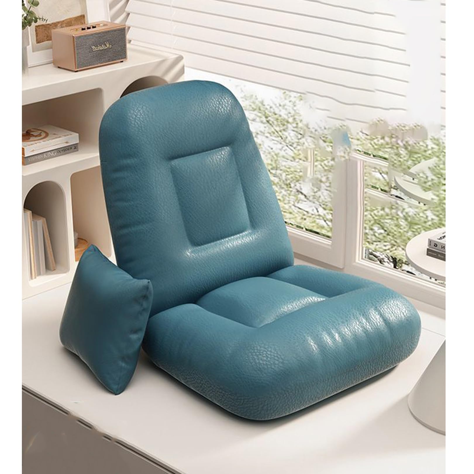 フロアチェア・座椅子 軽量 ふわもこ フロアチェア グレージュ【別送品】 | 座椅子・座