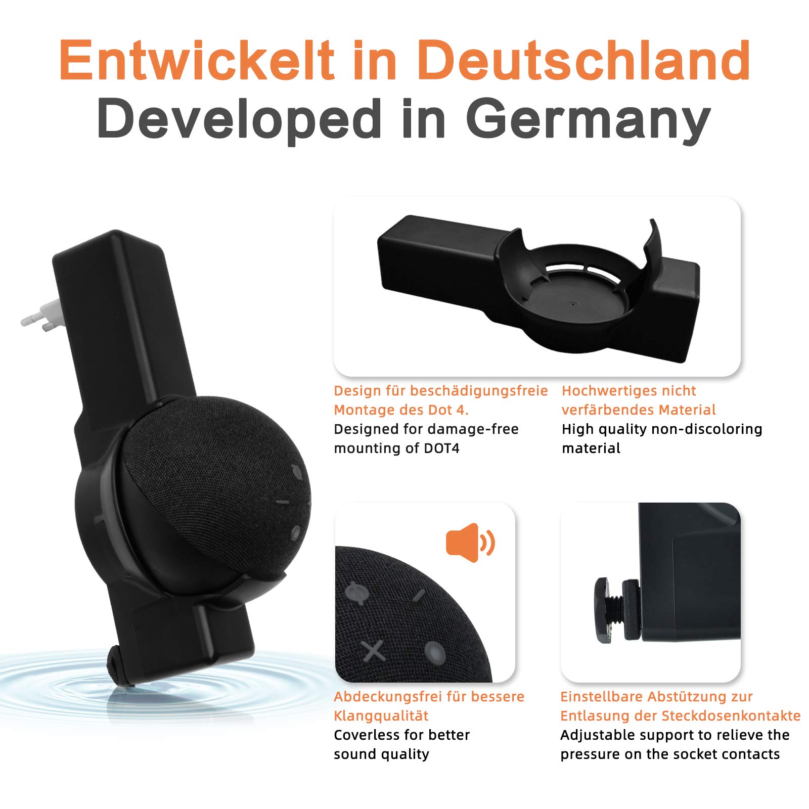 Support Mural Pour Dot 4e Et 5e Génération, Un Accessoire