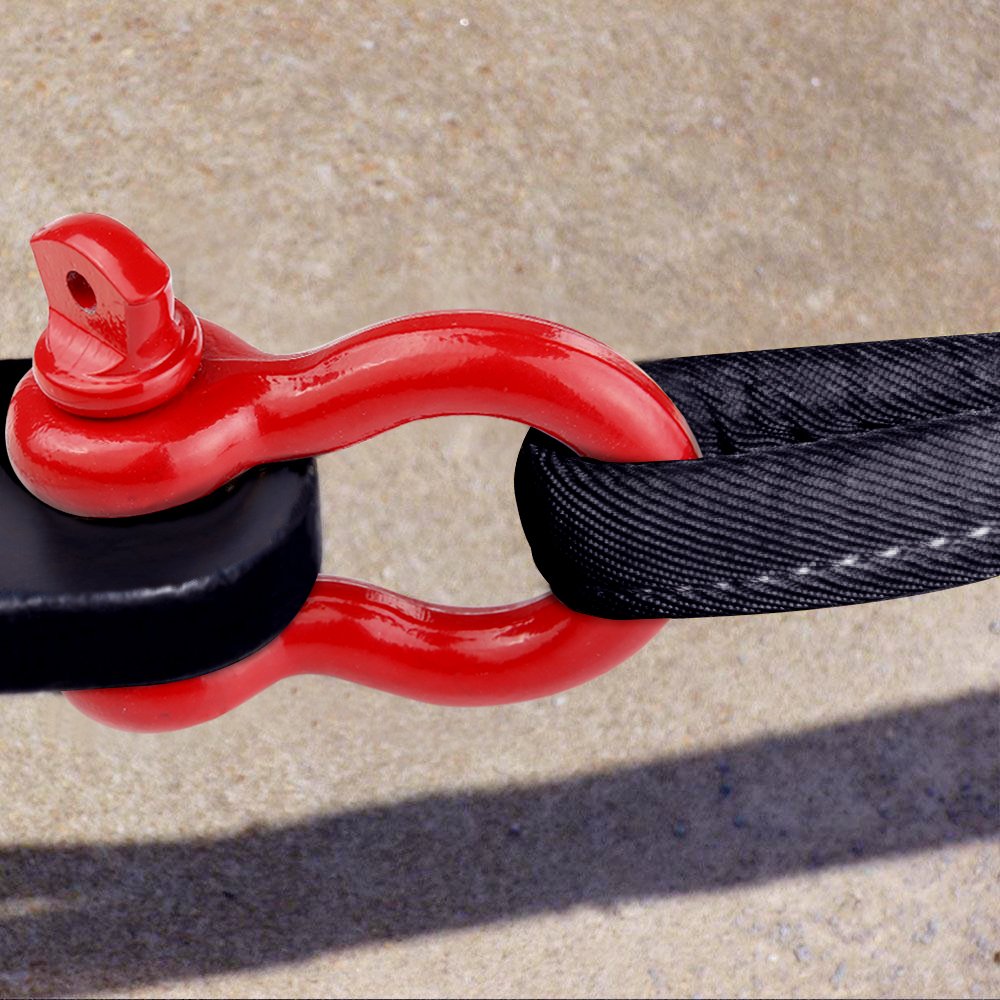 Shackles 3/4" (2 PACK) LIBERRWAY D ring Shackle Rugged Unbreakable 28.5