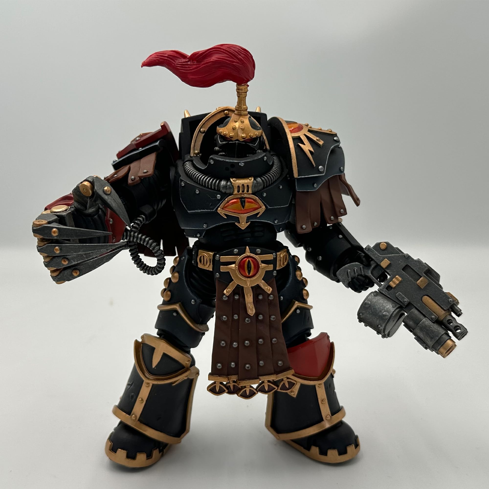 TOYVERSE Piezas Casco 01, Abaddon Accessories, Accesorios de Modelo de Goma de PVC Blando, Aplicable a Productos JOYTOY, 15 Años y Más
