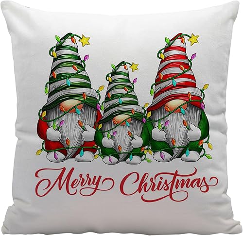 Ayxvt Fundas de almohada de muñeco de nieve de 18 x 18 pulgadas, fundas de almohada de invierno, fundas de almohada de Navidad, decoración de muñeco