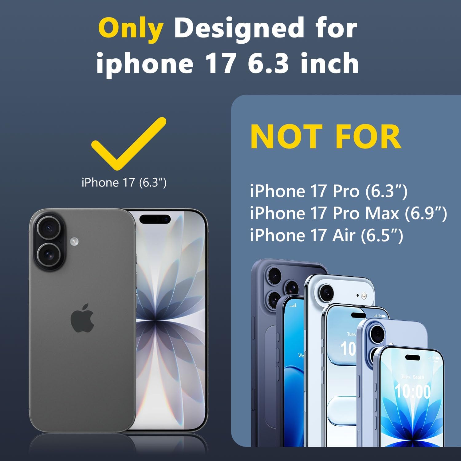 Magnetic for iPhone 17 Case - IP68 Waterproof, Built in Lens &Screen Protector, 12FT Military Drop Proof, Dust Proof, Full Body Protection Shockproof Phone Cover Turquoise