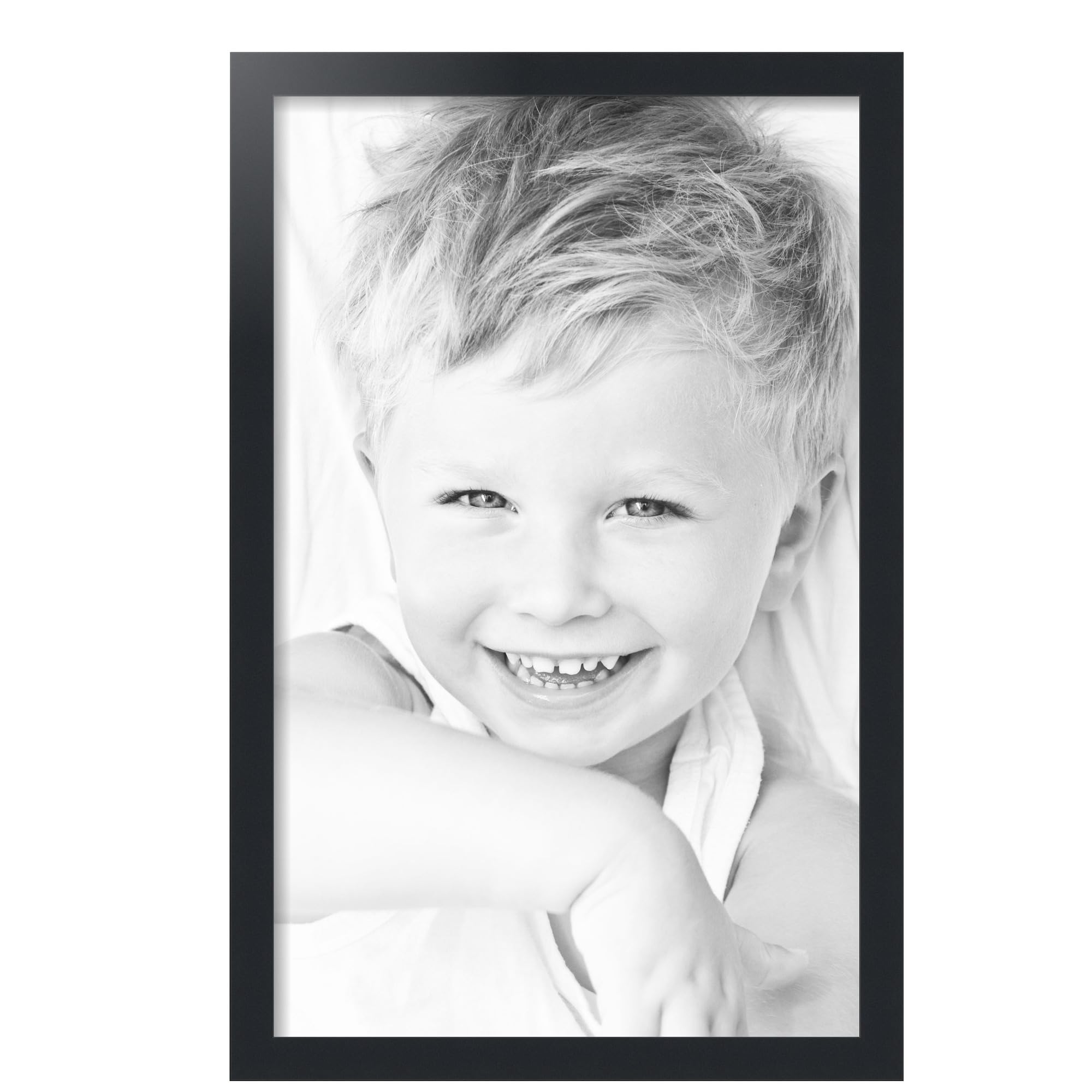 Amazon.com - ArtToFrames 17x27 inch Satin Black Picture Frame