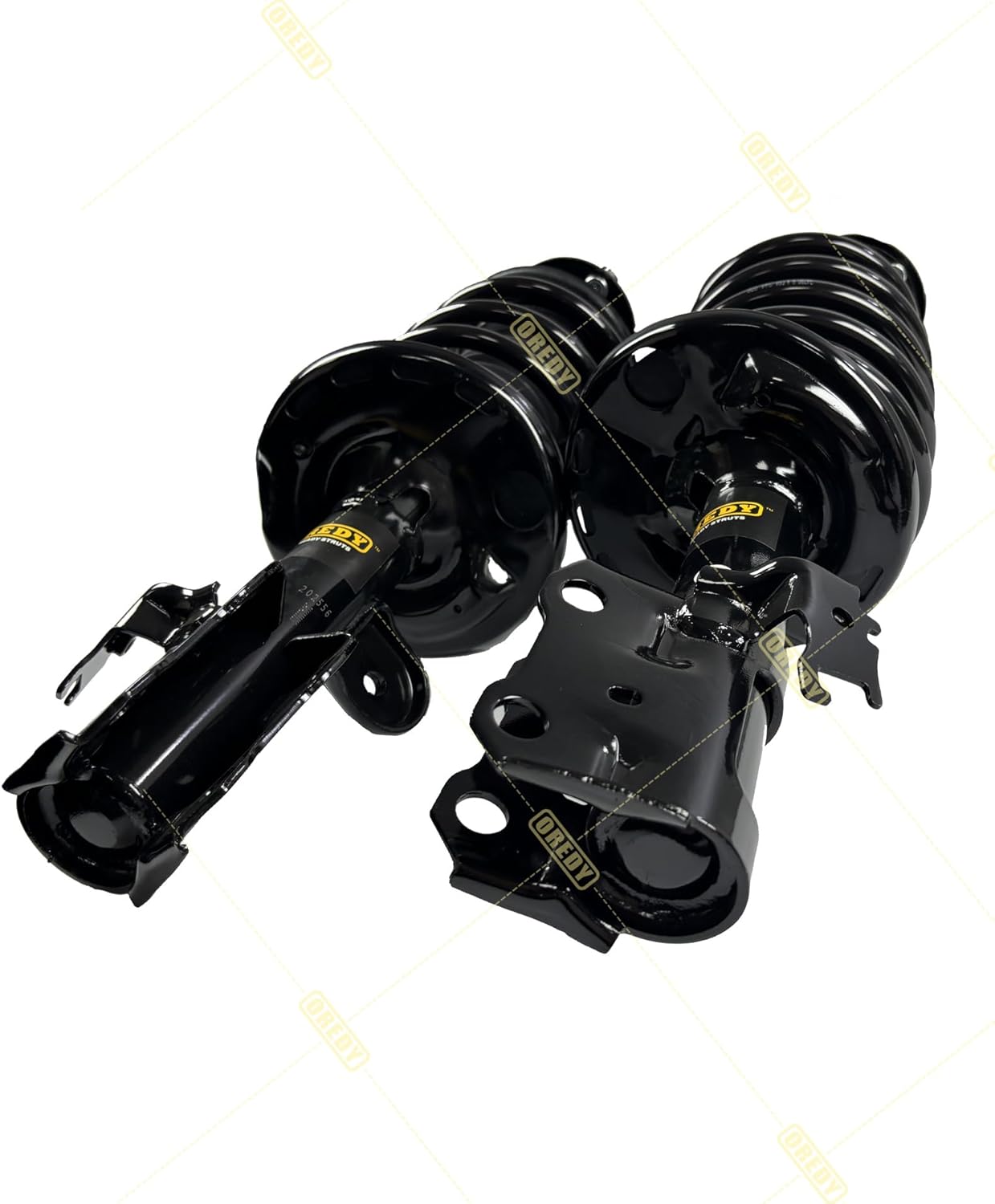 OREDY 172689 172688 Pair Front Complete Struts for Toyota Prius 2010 2011 2012 2013 2014 2015 Strut with Coil Spring Shock Absorbers Assembly