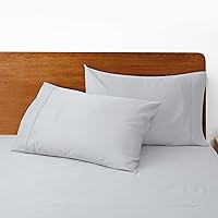 Vista 26 de Juego de 2 fundas de almohada 100% algodón egipcio, fundas de almohada refrescantes de 400 hilos, fundas de almohada suaves y transpirables con Beige