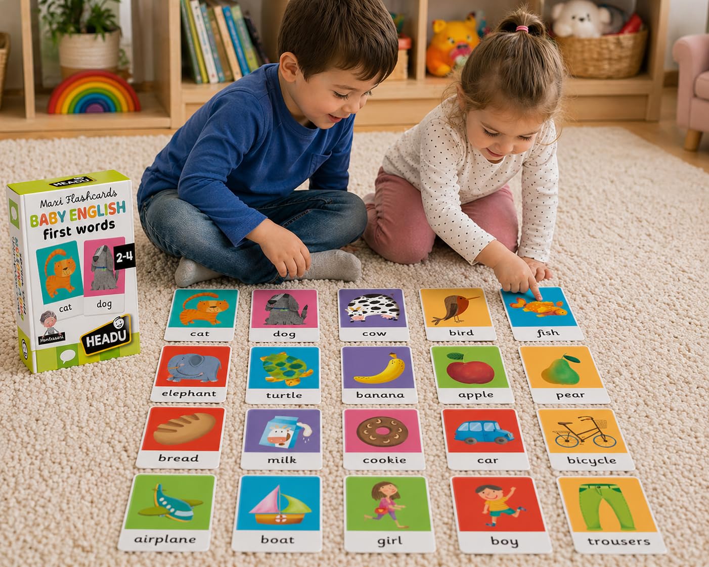 Headu Fantanimaux tactiles Montessori Jeu De Créativité Et Fantaisie It57434 Jeu Éducatif pour Enfants 3-6 Ans Made in Italy Headu Fantanimaux tactiles Montessori Jeu De Créativité Et Fantaisie It57434 Jeu Éducatif pour Enfants 3-6 Ans Made in Italy