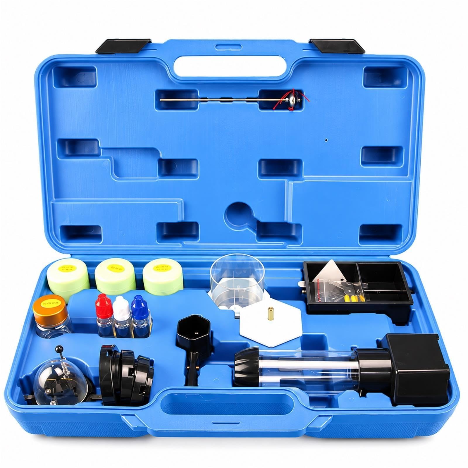 Conjunto de laboratorio electrostático educativo for la enseñanza de física