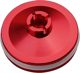 WORKER Piston Pushing Head Injection Molding Part for Nerf Longshot CS-12ï¼ŒNerf N-Strike Longshot CS-6 Modify Toy and WORKER Terminator Color Red