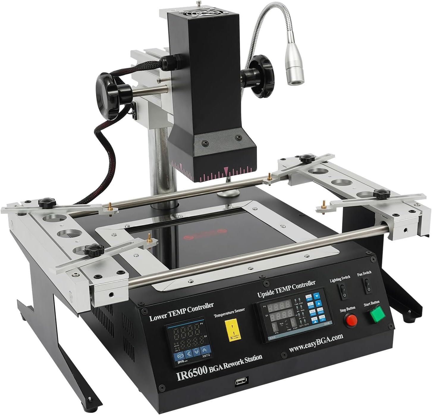KACBFEE Bga Rework Station Infrared Pcb Soldering Smd Machine Smt Chip Reballing Motherboard Heating Desoldering Electronics Repair Equipment