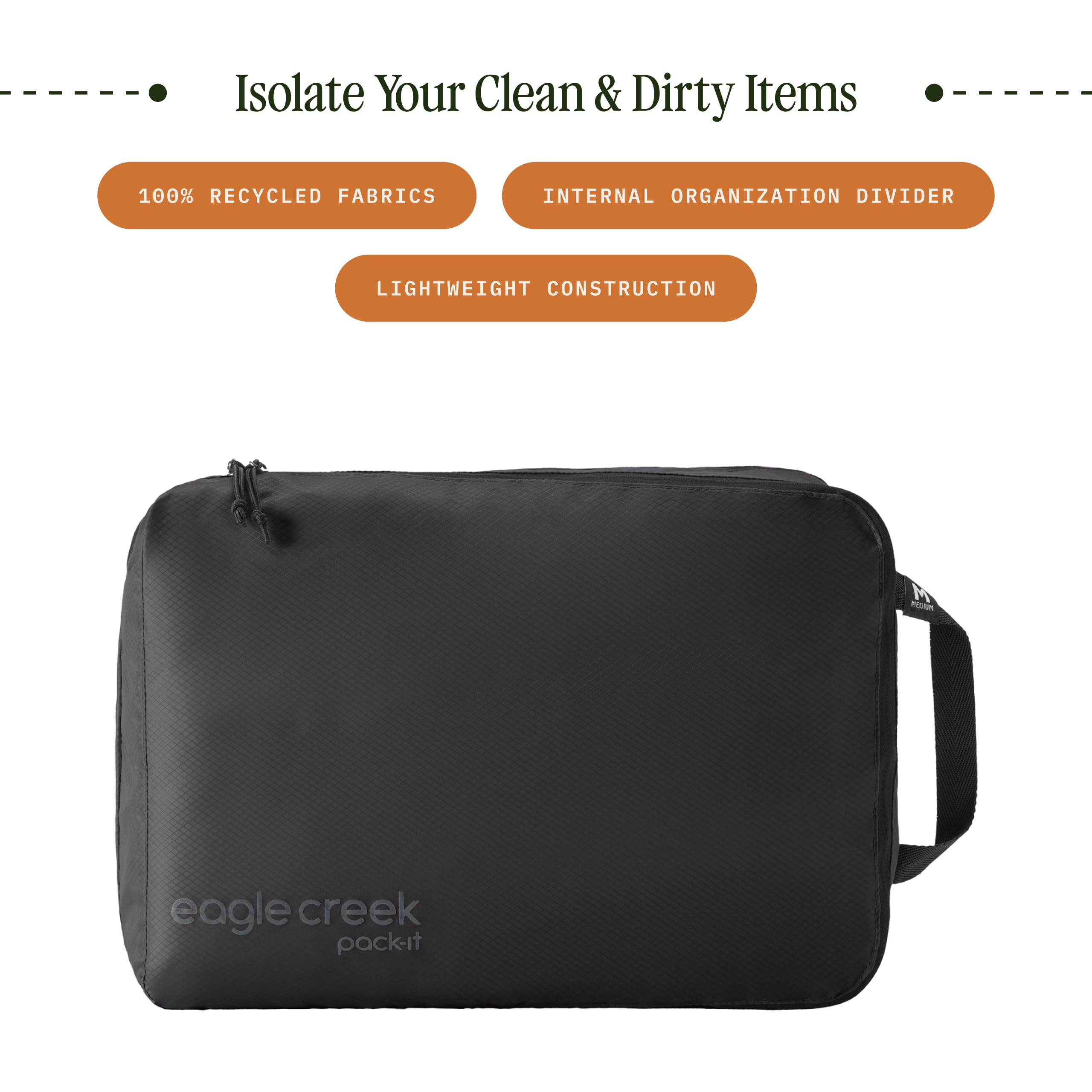 Eagle Creek Pack-it Isolate Clean/dirty Cube 11l Luggage Organization One Size