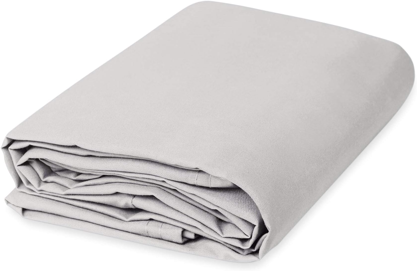Cotton Canvas Drop Cloth (10 feet x 12 feet, White)