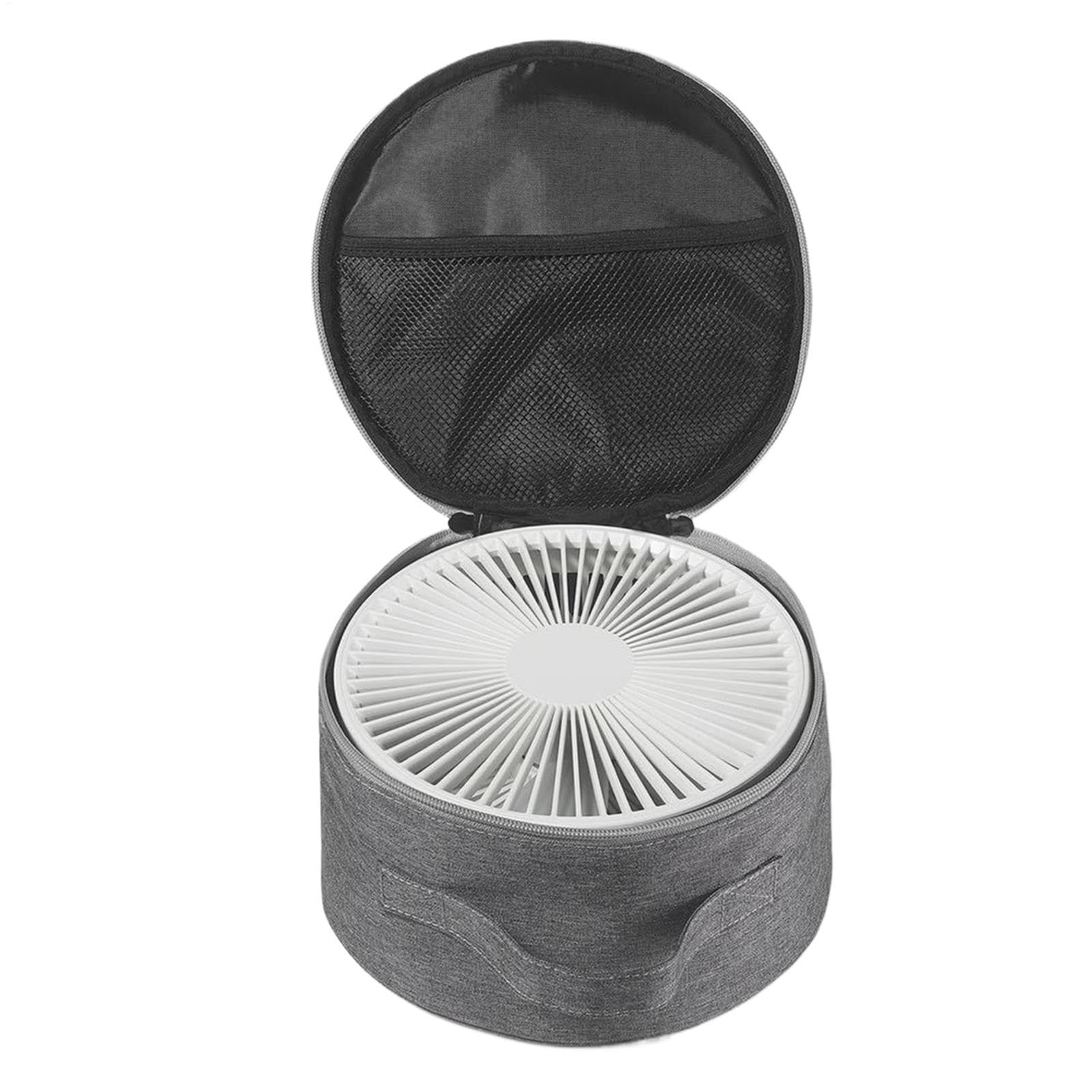 LearnLyrics Portable Fan Bag Round Fan Storage Case