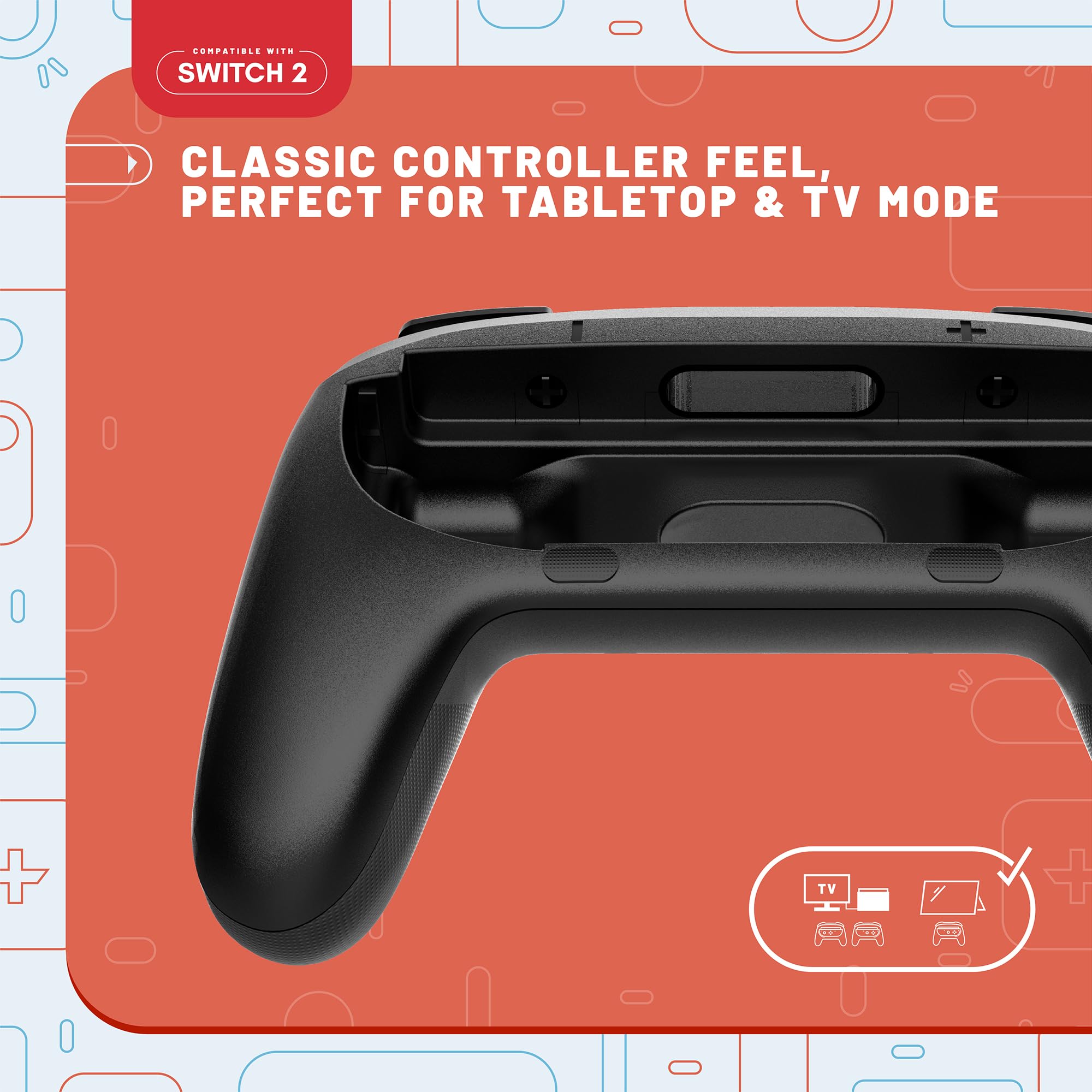 STEALTH Joy-Con uchwyty kompatybilne z Switch 2 - dwupak