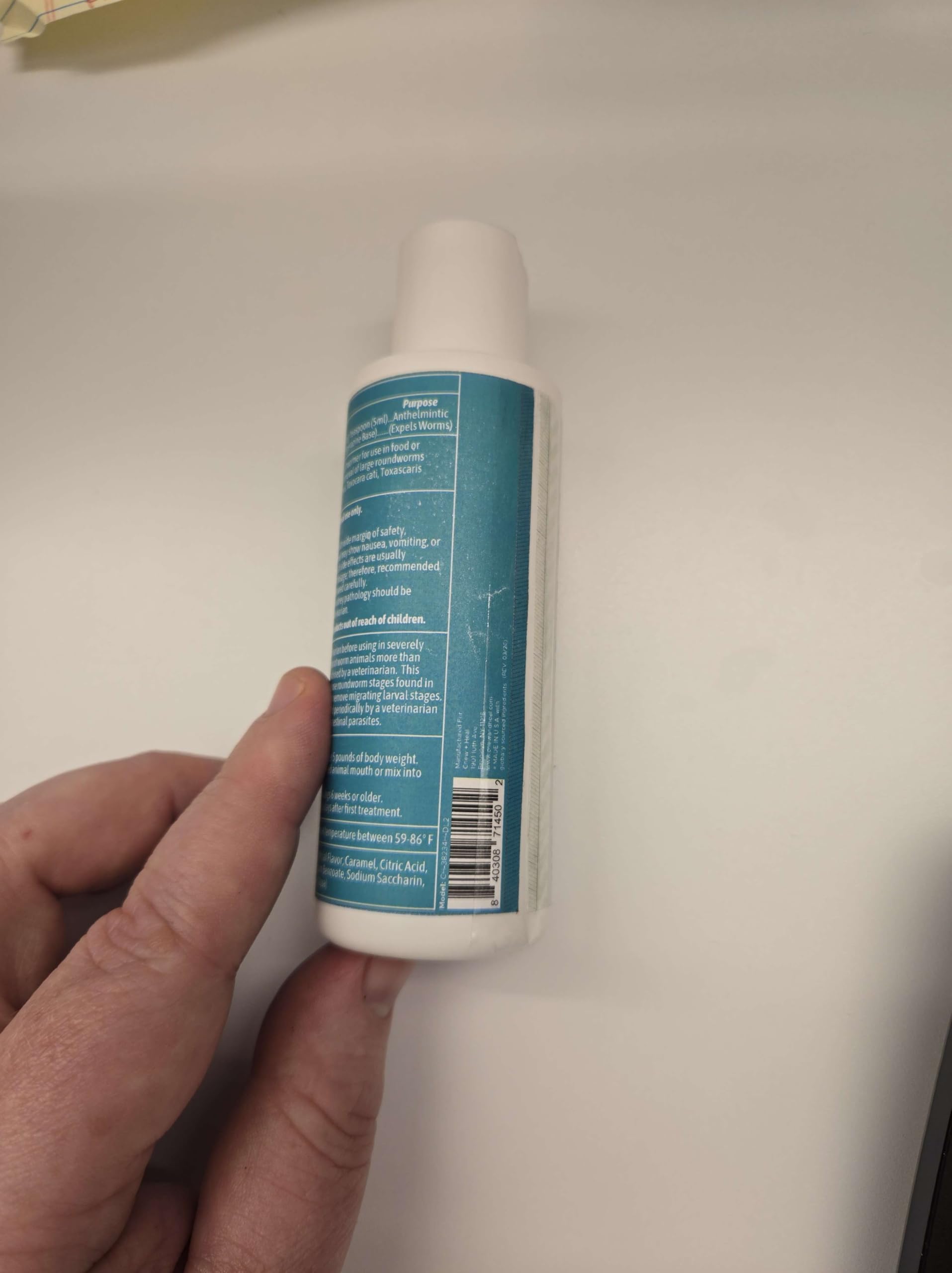 Dog and Cat Wormer Liquid - 4 oz Stop the Worms for Small Dogs, Puppies and Kittens — view 5