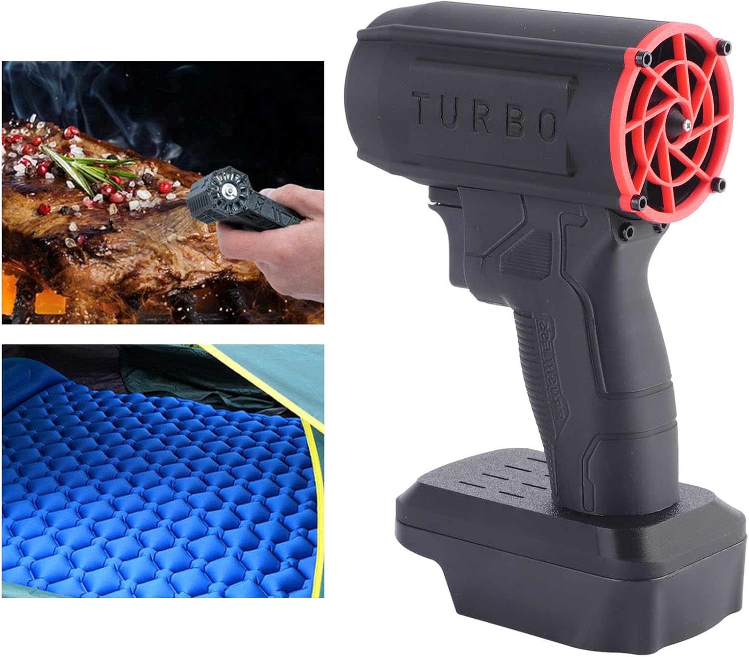 High Speed Compact Cordless Air Blower Super Versatile Fan for Blowing Cooling, Lightweight