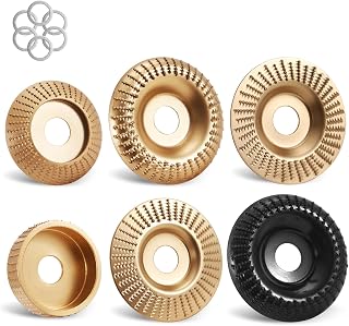 6PCS 4"/4.5" Wood Carving Disc Set