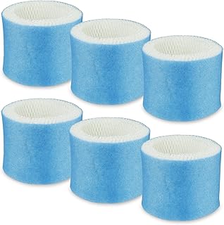 Colorfullife 6 Pack Premium Hac504 Humidifier Filters for Honeywell Humidifier HAC-504 HAC-504AW HAC504V1 HCM350 HCM-530 HCM-600 HCM-710 HEV-312, Upgraded Blue Pre-Filter Replacement Wicking Filter A