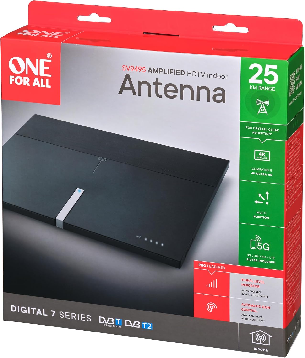 One For All Premium Line Indoor Tv Antenna, W128329857