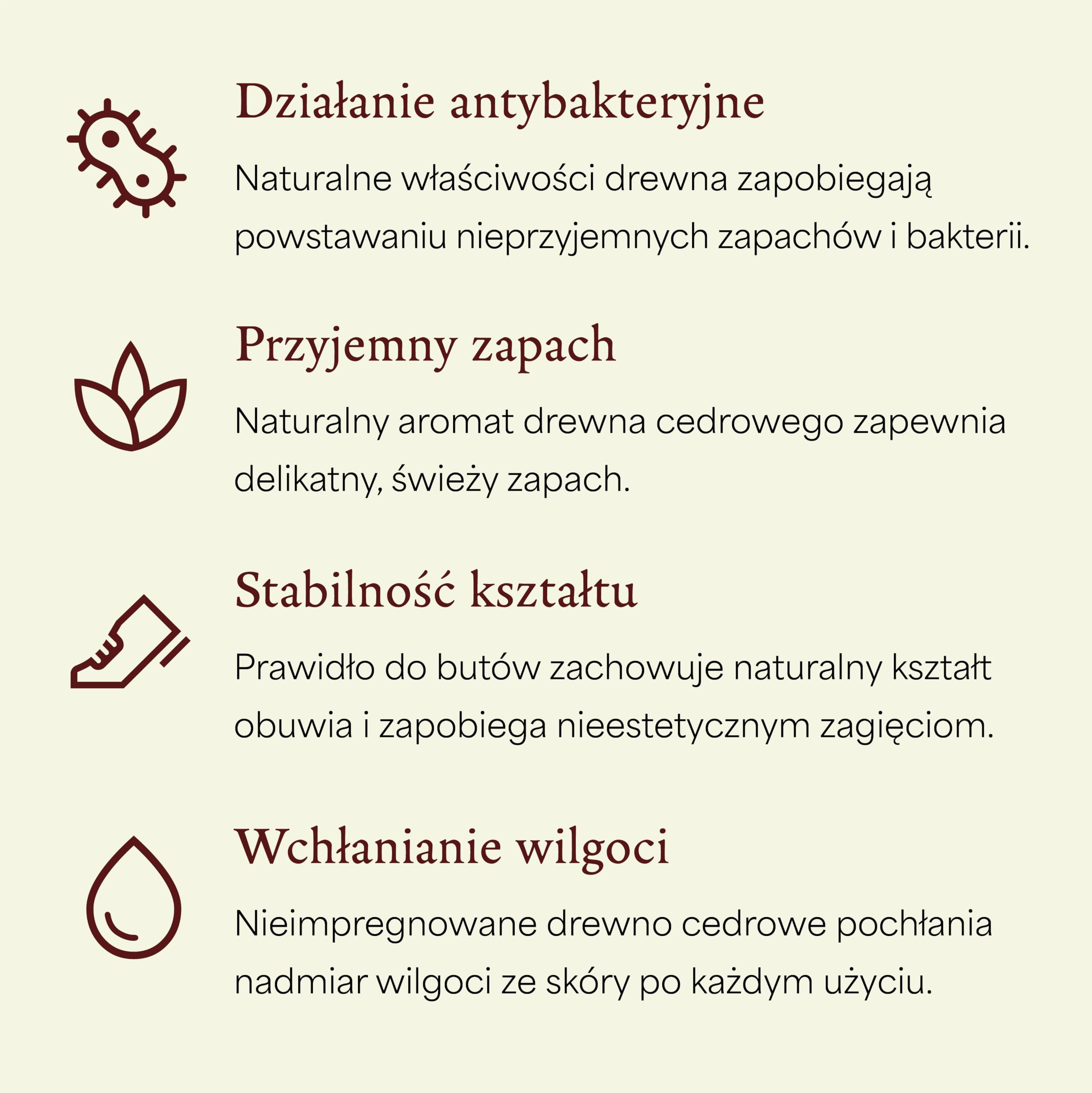 Langer & Messmer Napinacz do butów z drewna cedrowego (dla mężczyzn i kobiet) wraz z łyżką do butów podróżnych z drewna cedrowego, rozmiar 34 do 50, oryginał!, beżowy, 40-41