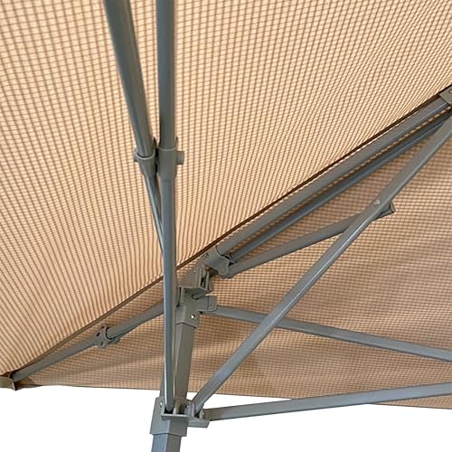 Miniatura 6 de Garden Winds Cubierta superior de repuesto de ajuste personalizado compatible con MasterCanopy, ABCCanopy y Cooshade 13 x 13 pies, tela RIPLOCK 350