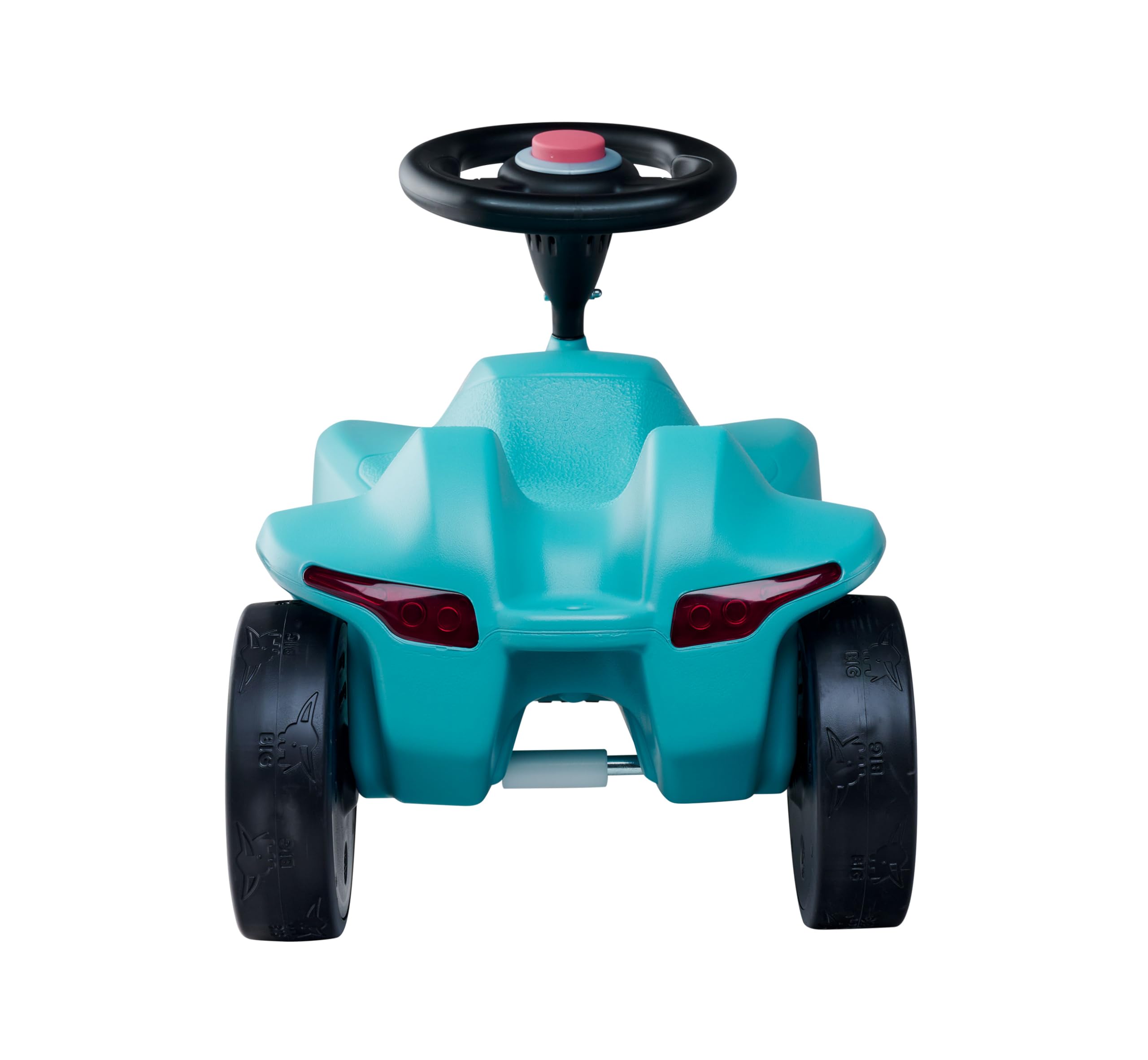 BIG Bobby Car Neo Azur - Auto antiscivolo a partire da 1 anno, edizione limitata nel colore di tendenza 2023 azzurro, auto per bambini con pneumatici silenziosi, volante di sicurezza e clacson, 1-5