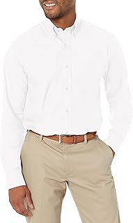 Cutter & Buck Epic Easy Care - Camisa de sarga fina para hombre