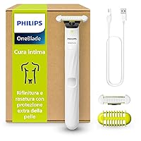 Philips OneBlade Intimate, progettato per la cura dei peli pubici