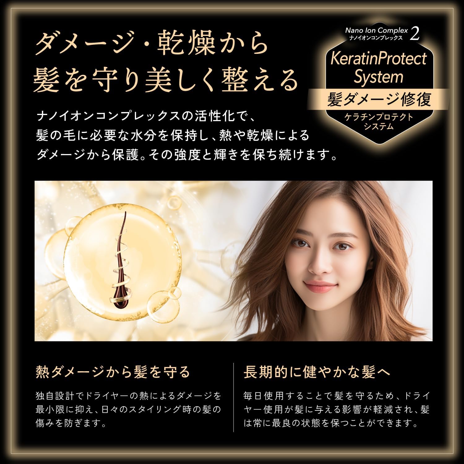 KYOGOKU Nano Silk Keratin Airsonic Hair Dryer, Martinique | Ubuy