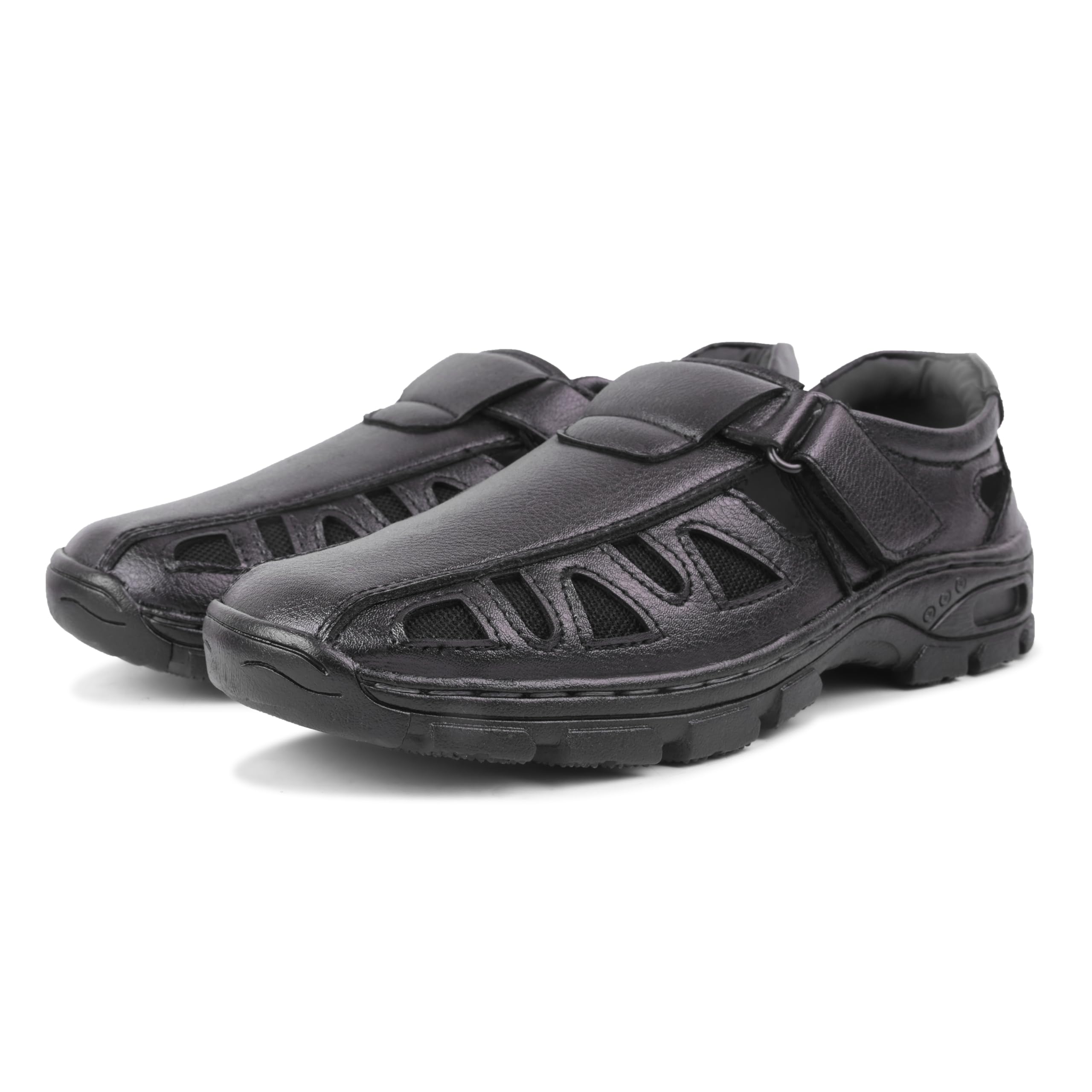 Men’s Leather Sandals – Lightweight, Comfortable, and Stylish Footwear for Men | Perfect for Casual Wear, Travel, Walking, and Outdoor Adventures-image-40