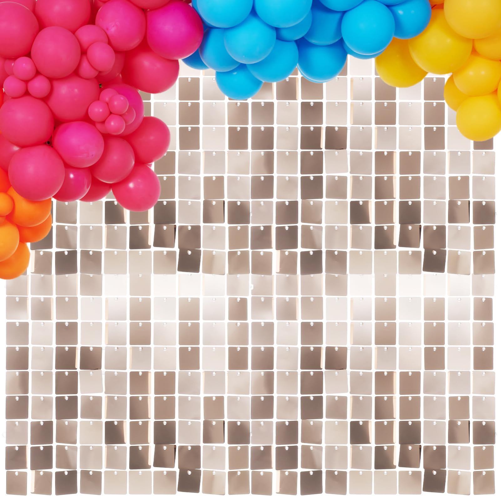 Fond Scintillant à Paillettes 30 Pièces en PC Pet pour Décor Mural