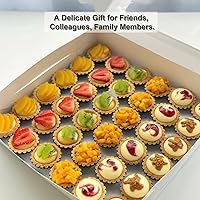 Vista 2 de Paquete de 12 moldes para quiche de 3 pulgadas, moldes redondos para tarta de huevo con parte inferior extraíble. Moldes pequeños para tartas