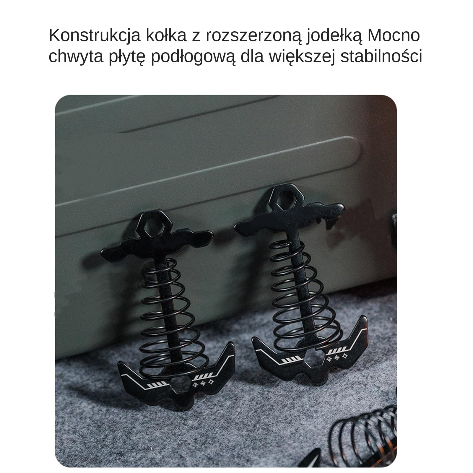 Uchwyty Mocujące do Desek | Kotwy Namiotowe w Kształcie Rybiej Ości | Sprężynowe Kotwy Do Namiotów I Takielunku,Do Wędrówek Kempingu Żeglarstwa Dla Kobiet Mężczyzn Młodzieży Dorosłych