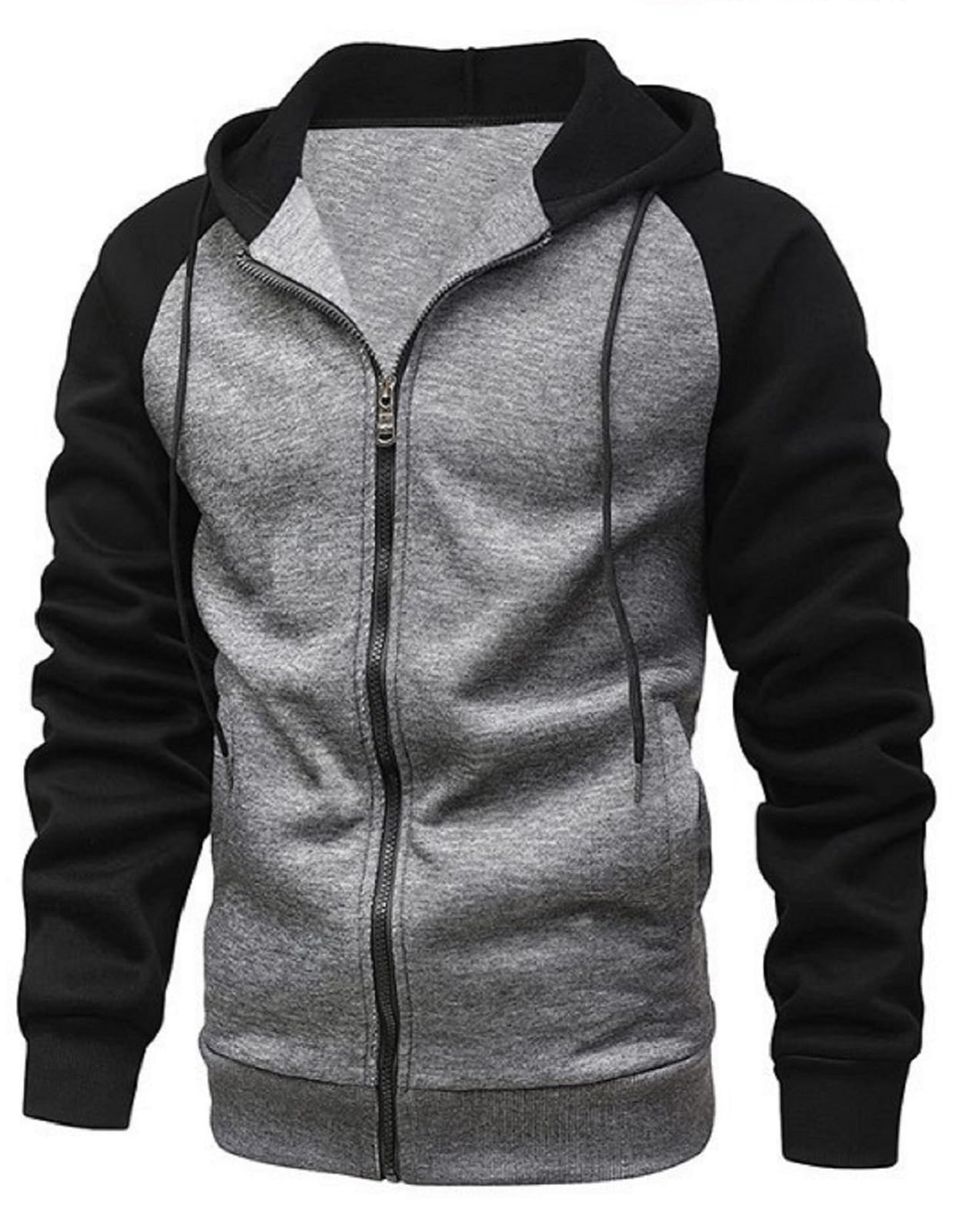 Sweat a Capuche Homme Sweat Zippé Homme Veste de Sport Pull Sweatshirts Homme Hoodie Hiver S-2XL