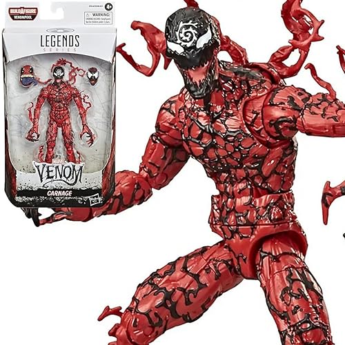 Miniatura 3 de Hasbro Marvel, Legends Series, Venom - Figura de acción coleccionable de 6 pulgadas, juguete, diseño Premium y 1 accesorio
