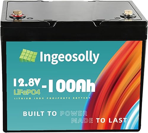 Miniatura 8 de Batería de litio LiFePO4 de 12 V 100 Ah, más de 8000 baterías de litio de ciclos profundos, batería recargable de 12 voltios más pequeña y ligera