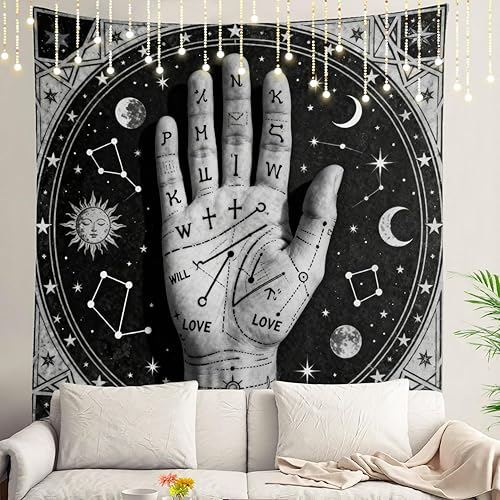 Miniatura 241 de Shrahala Tapiz de meditación, Buda Zen Happiness para colgar en la pared, tapiz grande psicodélico, tapiz decorativo para dormitorio, sala de estar