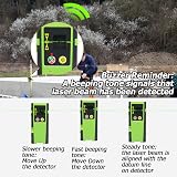 Huepar LR-6RG Laser Detector only for Huepar Laser Level with pulse mode, Digital Laser Receiver detect Line Lasers Up to 60m/196ft for Red&Green Laser Beams, Three-Sided LED Display, Clamp Included - 3